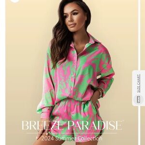 Charlotte and me shirt + short set